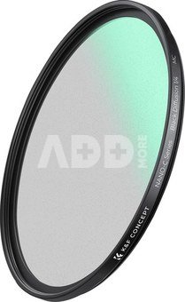 K&F 82MM C Series Black Mist Filter 1/4, Ultra-thin multilayer Green Coating