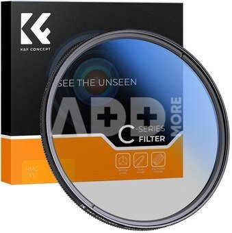K&F Concept Classic HMC CPL circular polarizing filter - 55 mm
