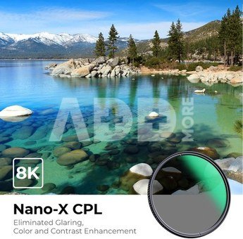 K&F Concept K&F 86MM XC16 Nano-X B270 CPL Filter, HD, Waterproof, Anti Scratch, Green Coated