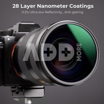 K&F Concept K&F 86MM XC16 Nano-X B270 CPL Filter, HD, Waterproof, Anti Scratch, Green Coated