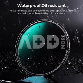 K&F Concept K&F 86MM XC16 Nano-X B270 CPL Filter, HD, Waterproof, Anti Scratch, Green Coated