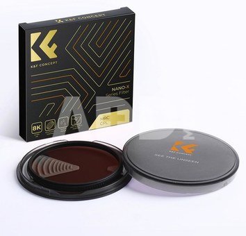 K&F Concept K&F 86MM XC16 Nano-X B270 CPL Filter, HD, Waterproof, Anti Scratch, Green Coated