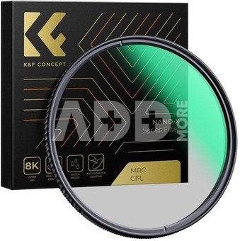 K&F Concept Nano-X CPL circular polarizing filter - 105 mm