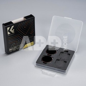 K&F DJI Mavic 3 Filter 2pcs kit (Adjustable ND2-32+ Black Soft 1/4&2-32)