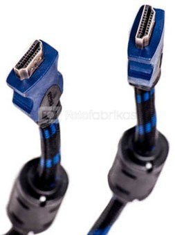 Cable HDMI - HDMI, 1.5m, 1.4 ver., Nylon