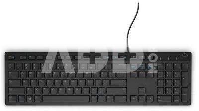 Dell Keyboard (QWERTY) KB216 Wired Multimedia Black US/International (Kit)