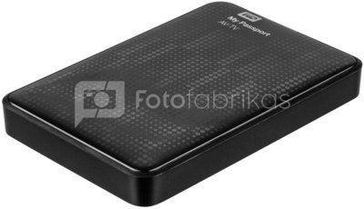 Western Digital WD USB 3.0 1TB My Passport AV-TV black