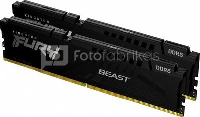 Kingston DDR5 Fury Beast Black 16GB(2 8GB)/4800 CL3