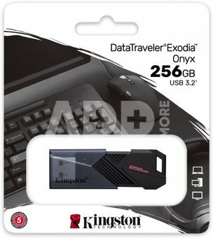 Kingston DataTraveler Exodia Onyx 256GB USB 3.2 Flash Drive