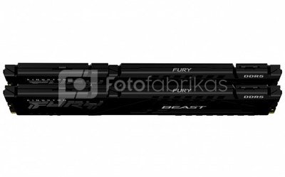Kingston Fury Beast 32 GB, DDR5, 4800 MHz, PC/server, Registered No, ECC No, 2x16 GB