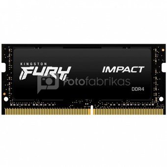 Kingston Fury Impact 8 GB,  DDR4, 2666 MHz, Notebook, Registered No, ECC No