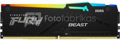 Kingston Memory DDR5 Fury Beast RGB 64GB(2*32GB)/4800 CL38