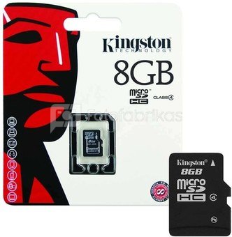 Kingston microSDHC 8Gb Flash