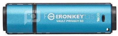 Kingston Pendrive IronKey Vault Privacy 16GB FIPS197 AES-256