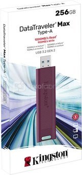 Kingston Flashdrive Data Traveler MAX A 256GB USB-A 3.2 Gen2