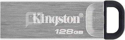 Kingston USB Flash Drive DataTraveler Kyson 128 GB, USB 3.2 Gen 1, Black/Grey
