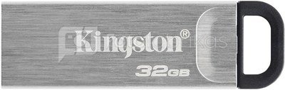 Kingston USB Flash Drive DataTraveler Kyson 32 GB, USB 3.2 Gen 1, Black/Grey