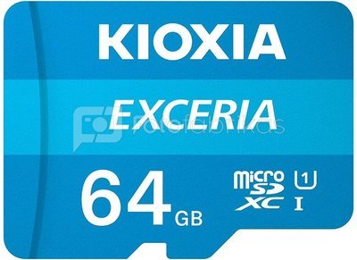 Kioxia microSD 64GB M203 UHS-I U1 adapter Exceria
