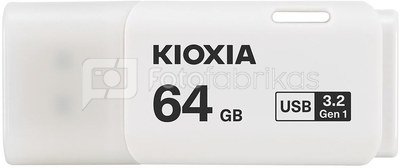 Kioxia Pendrive Hayabusa U301 64GB USB 3.2. gen.1 White