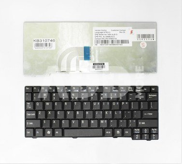Keyboard ACER Aspire: One A110, A150, D150, D250, KAV10, KAV60, ZG5, ZG8