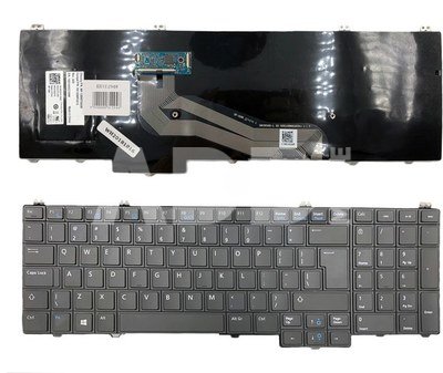 Klaviatūra Dell: Latitude 15-5000, E5540
