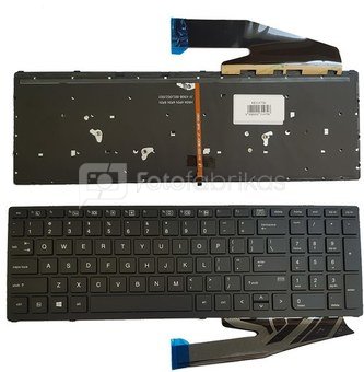 Клавиатура HP ZBook 17 G4, 15 G3, G4, 17 G3, G4, US