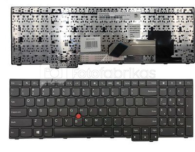 Keyboard Lenovo: ThinkPad E550 E555 with frame and trackpoint