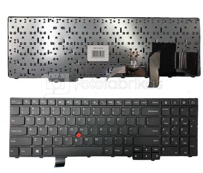 Klaviatūra LENOVO: ThinkPad S531 su rėmėliu ir „trackpoint"