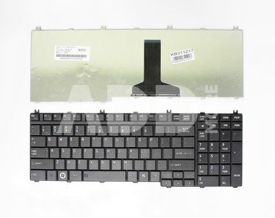 Keyboard TOSHIBA Satellite: L350, L500, L550, P200, P300