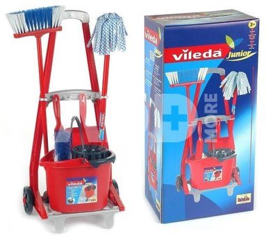 Theo Klein Vileda Cleaning Trolley