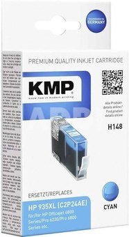 KMP H148 ink cartridge cyan compatible w. HP C2P24AE 935 XL