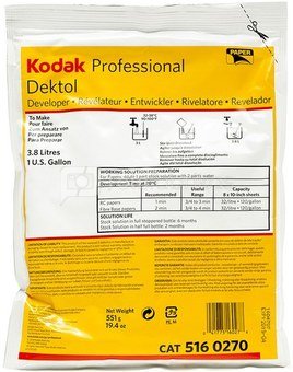 Kodak проявитель Dektol 3,8L (порошок)