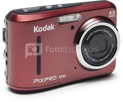 Kodak Friendly Zoom FZ43 (red)