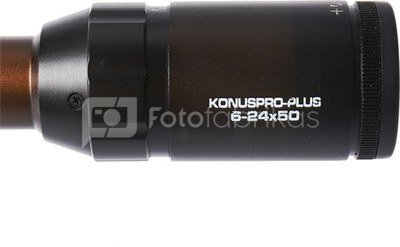 Konus Rifle Scope Konuspro-Plus 6-24x50 With Illuminated Reticle - Demo