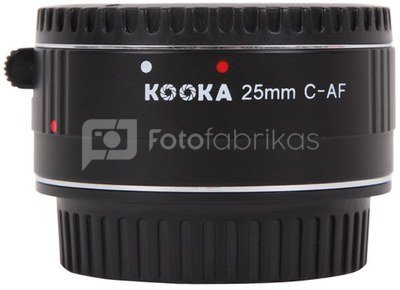 Kooka Extension Tube 25mm KK C25 Canon Chroom