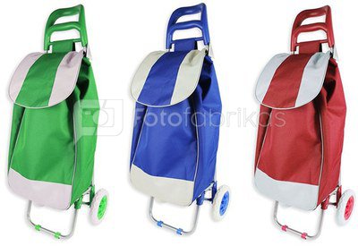 Krepšys pirkiniams ant dviejų ratukų 95x36x30cm AM1002 (3 spalvų) PVC DDM