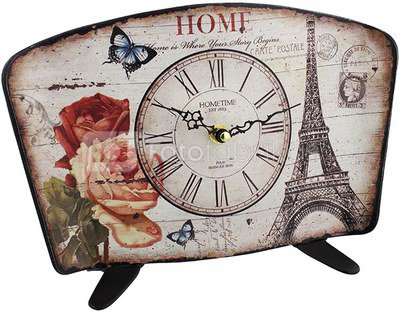 Laikrodis pastatomas su Eifelio bokštu H:21 W:29 D:7 cm 18W815