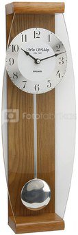Laikrodis sieninis su švytuokle ąžuolo spalvos W6530OAK H:47 W:16 D:7 cm