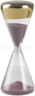 Laikrodis smėlio su violetiniu smėliu 10 min 5,8 x 16 cm O1523 Mascagni