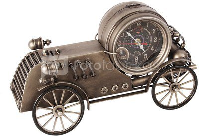 Laikrodis stalinis Senovinė lenktynių mašina H:25 W:42 D:16 cm HM1113 isp.