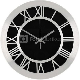 Laikrodis su romėniškais skaitmenimis sieninis 30x30x4 cm 330879