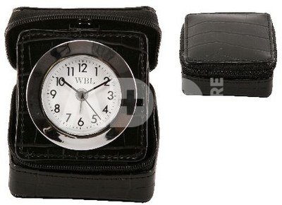 Laikrodis žadintuvas kelioninis 9779bk juodas H:9 W:7 D:7 cm