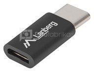 Lanberg Adapter USB CM - micro USB BF 2.0 black