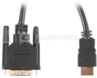 Lanberg Cable HDMI(M)-DVI-D(M) DUAL LINK 1.8 M black