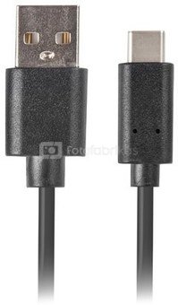 Lanberg Cable USB CM - AM 2.0 1.8m black QC 3.0