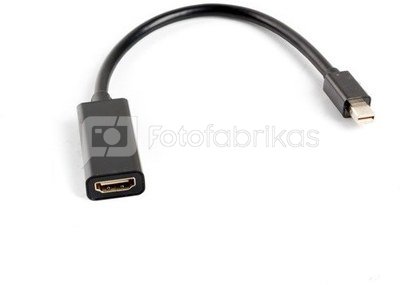 Lanberg Mini DisplayPort adapter (M) -> HDMI (F) on the cable
