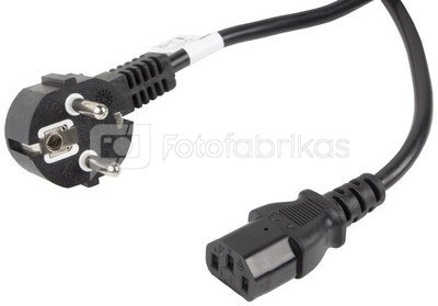 Lanberg Power cable CEE 7/7 - IEC 320 C13 10M black