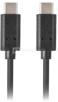 Lanberg USB-C Cable M/M 2.0 1m black