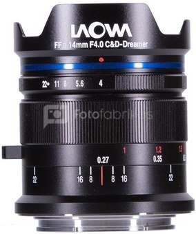 Laowa 14 mm f/4,0 FF RL Zero-D for Canon RF