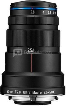 Laowa 25mm f/2.8 2.5-5X Ultra Macro Nikon Z